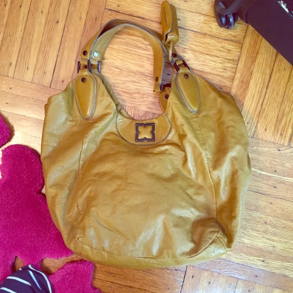BCBG Leather Hobo Bag