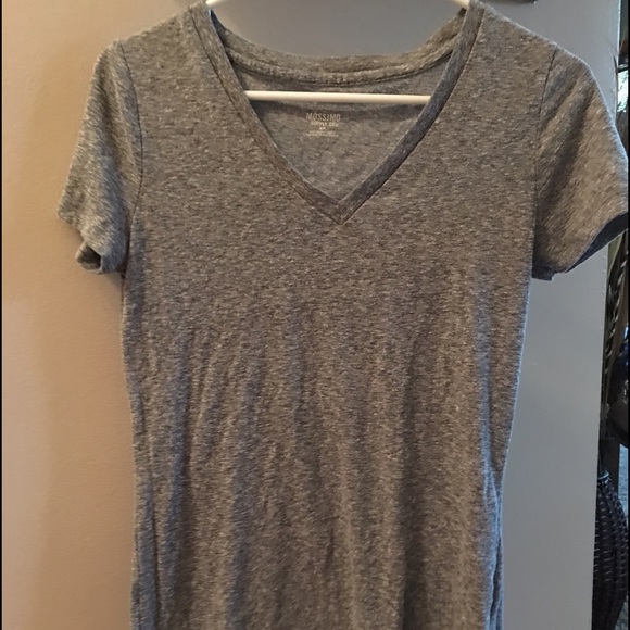 Grey vneck