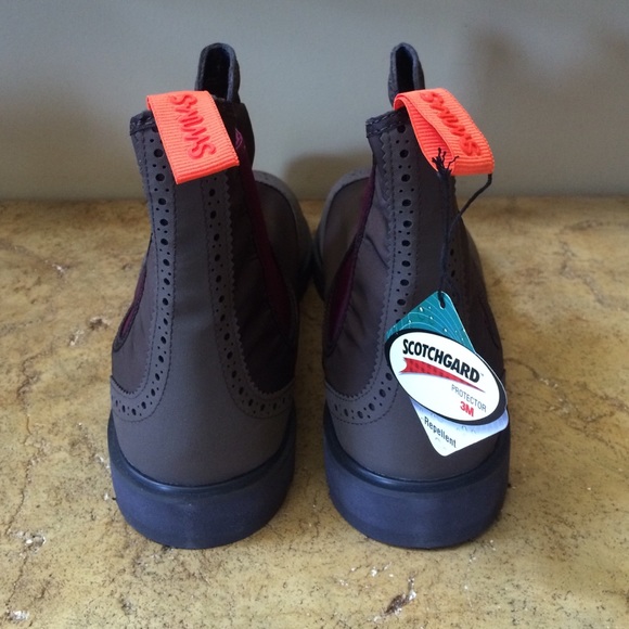 SWIMS Brown Chelsea Men's Boots - Picture 3 of 3