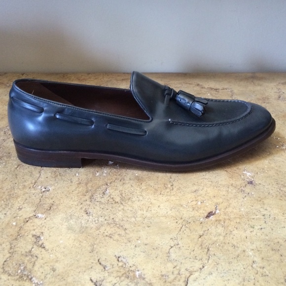Fratelli Rossetti Grey Leather Loafers