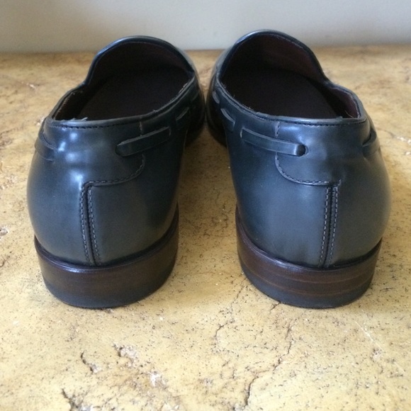 Fratelli Rossetti Grey Leather Loafers main image 4