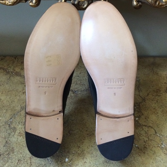 Fratelli Rossetti Grey Leather Loafers