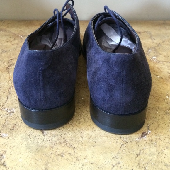 Fratelli Rossetti Navy Suede Men\'s Shoes