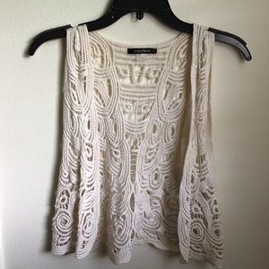 Lace vest