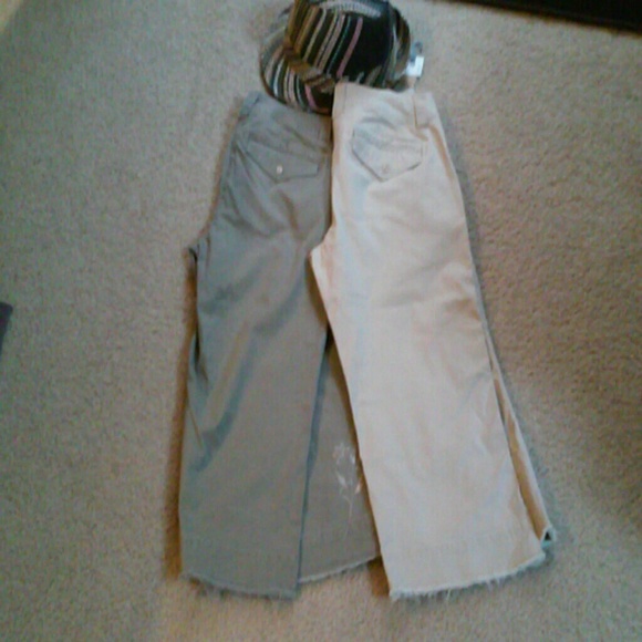 Capris shorts.