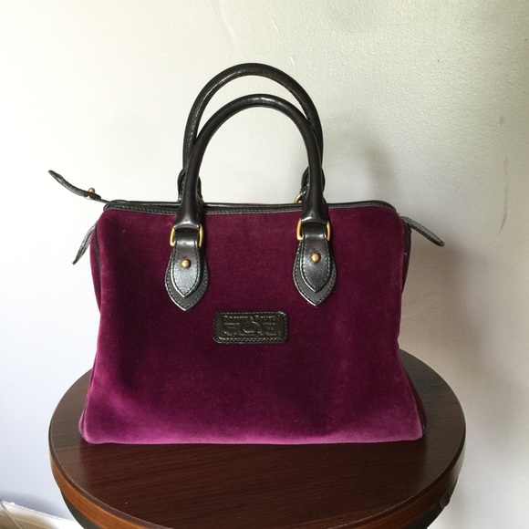AUTHENTIC Dooney & Bourke Velvet Plum Purse