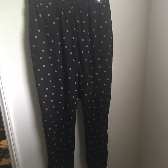 Polka dot flowy pants - Picture 1 of 1