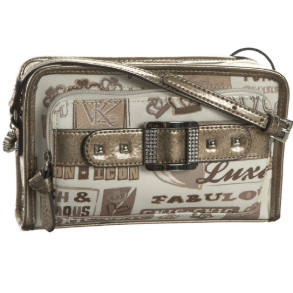 🚫SOLD🚫 Kathy Van Zeeland Word Up Cross Body Bag