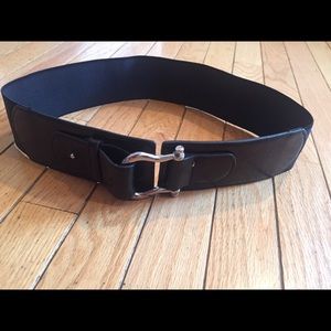 Another Line black stretch belt M/L