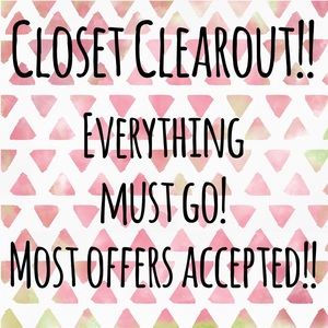 🎉EVERYTHING must go🎉 ALL OFFERS CONSIDERED ❤️