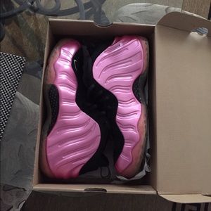 Pink Foamposites size 11 men