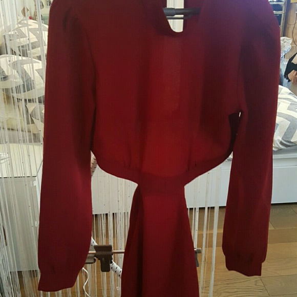 Reformation Red Chai Cutout Mini