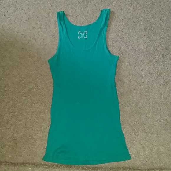 Old Navy turquoise tank