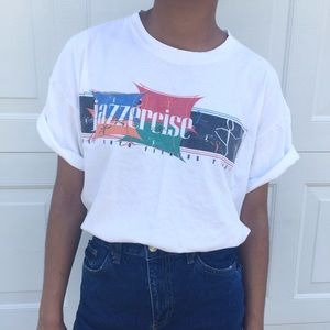 Vintage Jazzercise t shirt