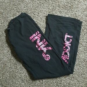 Ink Addict pink zebra sweats