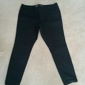 Black jeggings