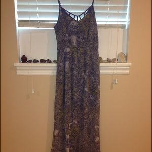 Sun & Shadow Maxi dress