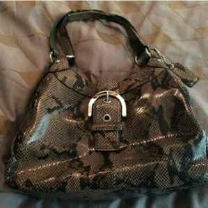 Coach Exotic Snakeskin Bag