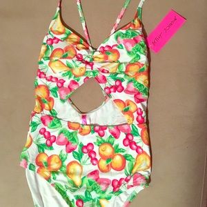 Betsey Johnson 1pc Swimsuit