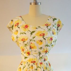 Anthropologie Lil Floral Sundress