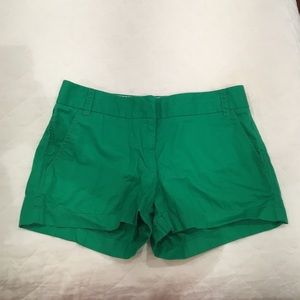 Green Jcrew chino short