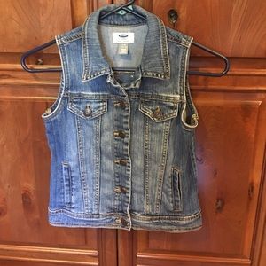 Girls Size 10/12 Denim Vest