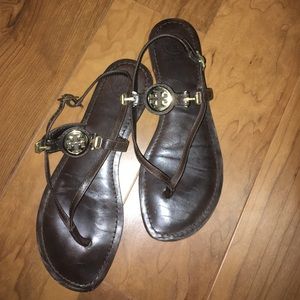 Tory burch sandals GUC for wear