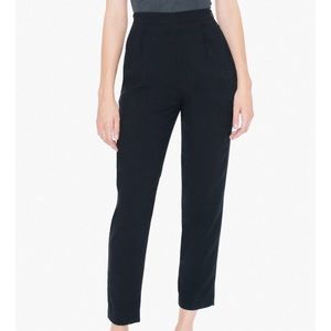 Black American Apparel Crepe Pants