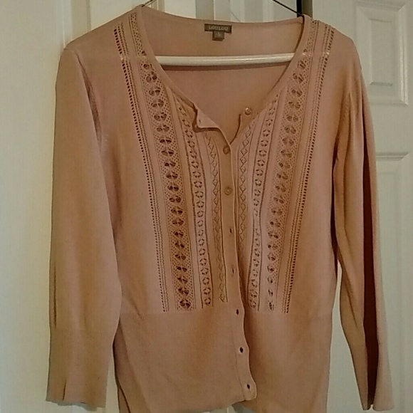 Pretty lacey light knit Cardigan style
