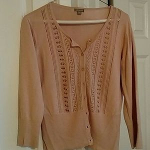 Pretty lacey light knit Cardigan style