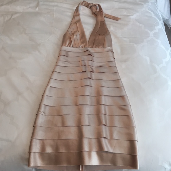 BCBG Champagne Dress