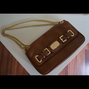 Light brown & Gold Michael Kors Handbag