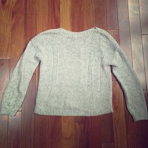 Eileen Fisher Grey Knitted Sweater