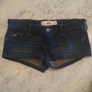 Hollister denim shorts