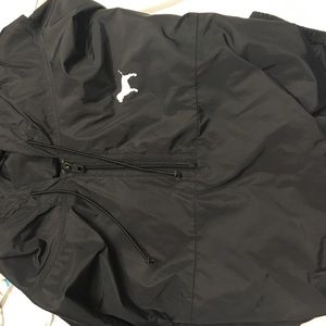 VS pink all black anorak!