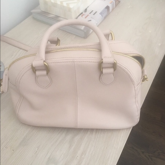 J crew pastel pink leather purse