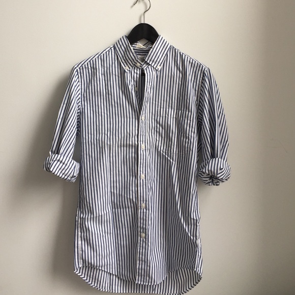 J. Crew Striped Shirt - Picture 2 of 4