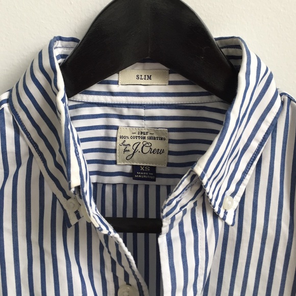J. Crew Striped Shirt - Picture 3 of 4