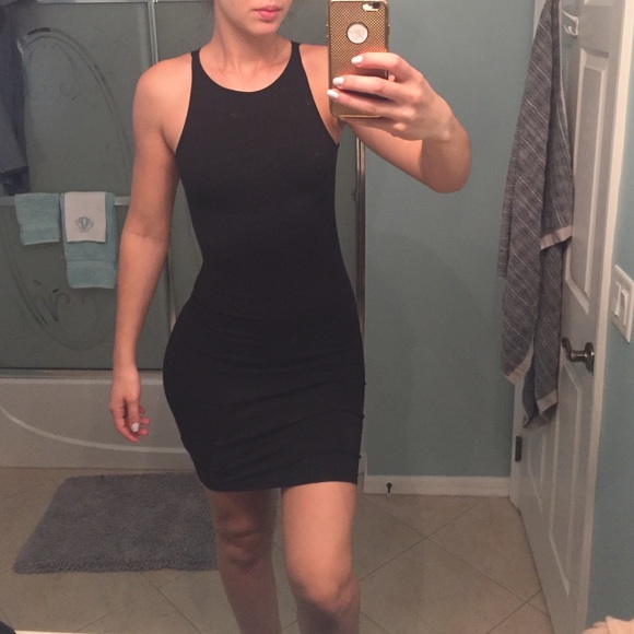 American apparel skin tight dress