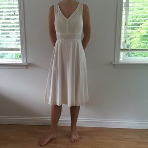 Vintage J. Crew white dress size 6.