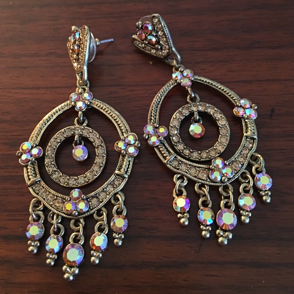 Gold Chandelier Earrings