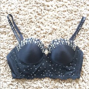 Beaded Marciano bra