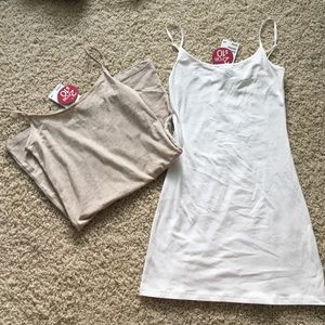 Tank top dress slips
