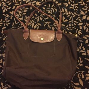 🎉💖TODAY ONLY SALE! Small brown longchamp bag!