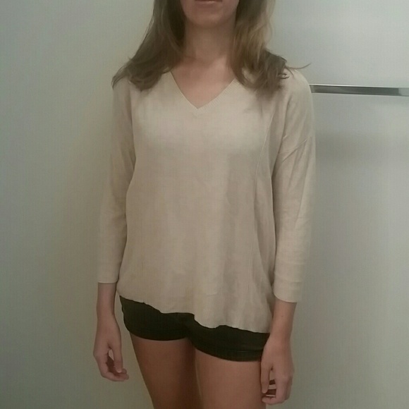 Gap Tan Textured Sweater
