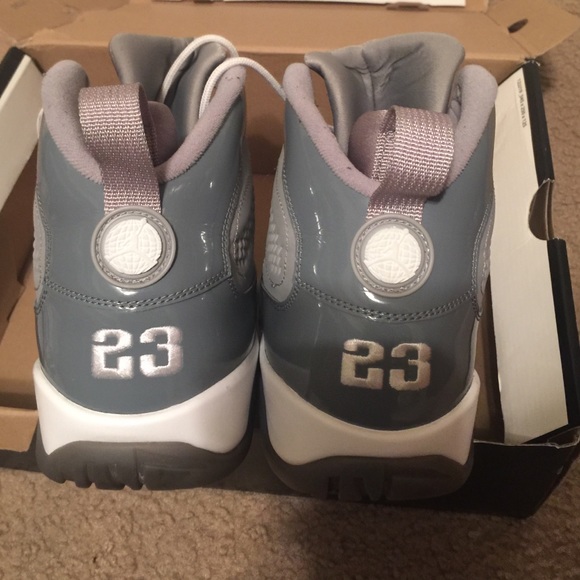 Cool Grey Jordan 9's - Picture 2 of 2