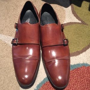 Men's Regal Bearing Monk Strap Leather Shoes
