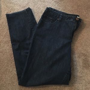 Dark wash jeans