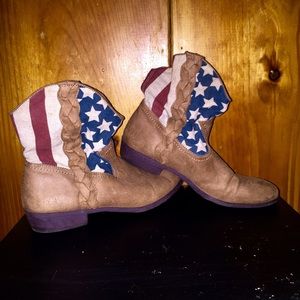 American flag cowboy boots
