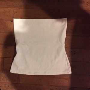 White Susana Monaco tube top size Xs